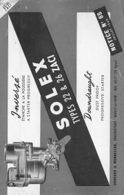carburateur solex 26 zaci